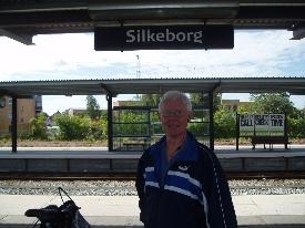 Starten p Silkeborg Station - helt frisk.