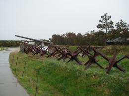 Fra bunker-museet i Hanstholm. Museum of 2nd World War at Hanstholm.