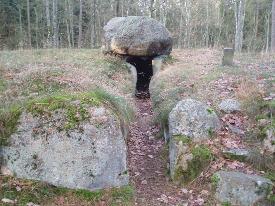Runddyssen ved Korupsgrd - The dolmen I visited on a bikeride.