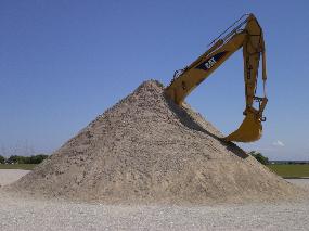 buried excavator. 'he did it himself'