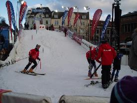 alpine skiing in central aarhus