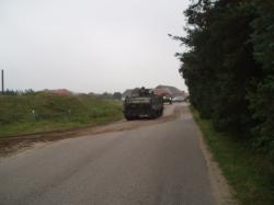 tt militrtrafik ved brsmose kirke