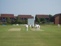 not trent bridge, nottingham but hawkinge c.c. ground