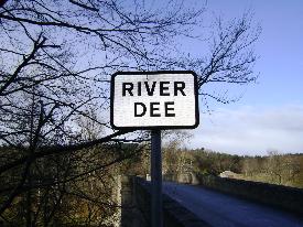 Fishing river Dee.