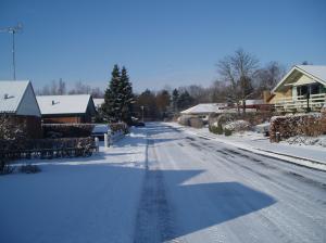 our road in beautiful weather - but please, let us have some spring.